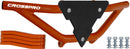 Crosspro - Front Bumper Gliese For Honda TRX 700-Orange Tube / Black Plate