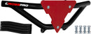Crosspro - Front Bumper Gliese For Polaris Predator 500-Black Tube / Red Plate