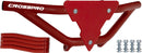 Crosspro - Front Bumper Gliese For Honda TRX 700-Red Tube / Red Plate