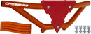 Crosspro - Front Bumper Gliese For Honda TRX 250-Orange Tube / Red Plate