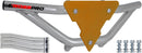 Crosspro - Front Bumper Gliese For Yamaha YFM 350 Raptor-Polish Tubo / Yellow Plate