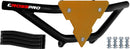 Crosspro - Front Bumper Gliese For Honda TRX 700-Black Tube / Yellow Plate