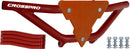 Crosspro - Front Bumper Gliese For Polaris Predator 500-Red Tube / Orange Plate