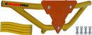 Crosspro - Front Bumper Gliese For Honda TRX 250-Yellow Tube / Orange Plate