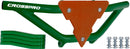 Crosspro - Front Bumper Gliese For Honda TRX 250-Green Tube / Orange Plate