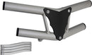 Crosspro - Front Bumper Waspe Lite For Yamaha YFZ 450R-Ice Polish Tube / Black Plate