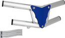 Crosspro - Front Bumper Waspe Lite For 450 XC (ATV), 525 XC (ATV), KTM 450 SX (ATV), 505 SX (ATV)-Polish Tubo / Blue Plate
