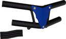 Crosspro - Front Bumper Waspe Lite For Yamaha YFZ 450R-Textured Black Tube / Blue Plate