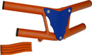 Crosspro - Front Bumper Waspe Lite For Yamaha YFZ 450R-Orange Tube / Blue Plate