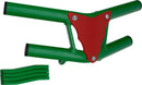 Crosspro - Front Bumper Waspe Lite For Access SP 450-Green Tube / Red Plate