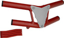 Crosspro - Front Bumper Waspe Lite For Can Am (BRP) DS 450-Red Tube / White Plate