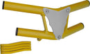 Crosspro - Front Bumper Waspe Lite For Yamaha YFM 350 Warrior-Yellow Tube / White Plate