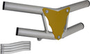 Crosspro - Front Bumper Waspe Lite For 450 XC (ATV), 525 XC (ATV), KTM 450 SX (ATV), 505 SX (ATV)-Ice Polish Tube / Yellow Plate