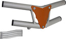 Crosspro - Front Bumper Waspe Lite For Yamaha YFZ 450R-Ice Polish Tube / Orange Plate