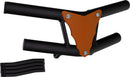 Crosspro - Front Bumper Waspe Lite For Yamaha YFZ 450R-Textured Black Tube / Orange Plate
