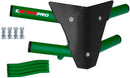 Crosspro - Front Bumper Waspe For Yamaha YFZ 350 Banshee-Green Tube / Black Plate
