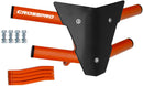 Crosspro - Front Bumper Waspe For Yamaha YFZ 350 Banshee-Orange Tube / Black Plate