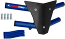 Crosspro - Front Bumper Waspe For Yamaha YFZ 350 Banshee-Blue Tube / Black Plate