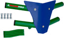 Crosspro - Front Bumper Waspe For Yamaha YFZ 350 Banshee-Green Tube / Blue Plate