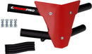 Crosspro - Front Bumper Waspe For 450 XC (ATV), 525 XC (ATV), KTM 450 SX (ATV), 505 SX (ATV)-Textured Black Tube / Red Plate