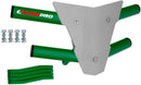 Crosspro - Front Bumper Waspe For Yamaha YFZ 350 Banshee-Green Tube / White Plate