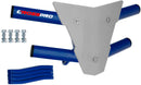 Crosspro - Front Bumper Waspe For Yamaha YFZ 350 Banshee-Blue Tube / White Plate