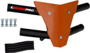 Crosspro - Front Bumper Waspe For 450 XC (ATV), 525 XC (ATV), KTM 450 SX (ATV), 505 SX (ATV)-Textured Black Tube / Orange Plate