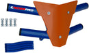 Crosspro - Front Bumper Waspe For 450 XC (ATV), 525 XC (ATV), KTM 450 SX (ATV), 505 SX (ATV)-Blue Tube / Orange Plate