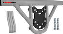 Crosspro - Front Bumper Hat For 450 XC (ATV), 525 XC (ATV), KTM 450 SX (ATV), 505 SX (ATV)-White Tube / Black Plate