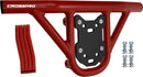 Crosspro - Front Bumper Hat For Yamaha YFM 250 Raptor-Red Tube / Black Plate