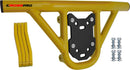 Crosspro - Front Bumper Hat For Can Am (BRP) DS 450-Yellow Tube / Black Plate