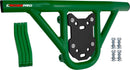Crosspro - Front Bumper Hat For 450 XC (ATV), 525 XC (ATV), KTM 450 SX (ATV), 505 SX (ATV)-Green Tube / Black Plate