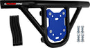 Crosspro - Front Bumper Hat For Can Am (BRP) DS 450-Black Tube / Blue Plate