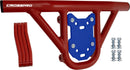 Crosspro - Front Bumper Hat For Yamaha YFM 660 Raptor-Red Tube / Blue Plate