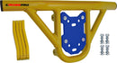 Crosspro - Front Bumper Hat For 450 XC (ATV), 525 XC (ATV), KTM 450 SX (ATV), 505 SX (ATV)-Yellow Tube / Blue Plate