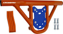 Crosspro - Front Bumper Hat For Yamaha YFZ 450-Orange Tube / Blue Plate