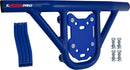 Crosspro - Front Bumper Hat For Can Am (BRP) DS 450-Blue Tube / Blue Plate