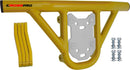 Crosspro - Front Bumper Hat For Polaris Outlaw 500-Yellow Tube / White Plate