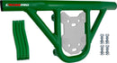 Crosspro - Front Bumper Hat For Yamaha YFM 250 Raptor-Green Tube / White Plate