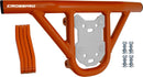 Crosspro - Front Bumper Hat For 450 XC (ATV), 525 XC (ATV), KTM 450 SX (ATV), 505 SX (ATV)-Orange Tube / White Plate