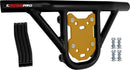 Crosspro - Front Bumper Hat For Yamaha YFM 660 Raptor-Black Tube / Yellow Plate