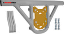 Crosspro - Front Bumper Hat For Polaris Outlaw 500-White Tube / Yellow Plate