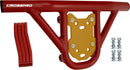 Crosspro - Front Bumper Hat For Polaris Outlaw 500-Red Tube / Yellow Plate