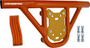 Crosspro - Front Bumper Hat For Yamaha YFM 660 Raptor-Orange Tube / Yellow Plate