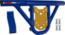 Crosspro - Front Bumper Hat For Yamaha YFM 250 Raptor-Blue Tube / Yellow Plate