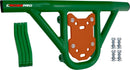 Crosspro - Front Bumper Hat For Yamaha YFM 660 Raptor-Green Tube / Orange Plate