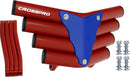 Crosspro - Front Bumper Corot For Yamaha YFZ 450-Red Tube / Blue Plate