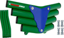 Crosspro - Front Bumper Corot For Polaris Outlaw 525-Green Tube / Blue Plate