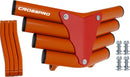 Crosspro - Front Bumper Corot For Yamaha YFZ 450-Orange Tube / Red Plate