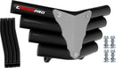 Crosspro - Front Bumper Corot For Yamaha YFM 250 Raptor-Black Tube / White Plate